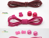 Elastic No Tie Shoelaces Version 2 - 22 Colorways Available