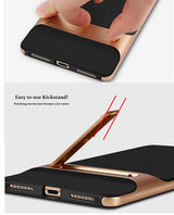 Flip Kickstand Shock Proof Back Cover For iPhone X by H&A