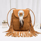 Elizabeth - Bohemian Inspired Fringe Shoulder Bag