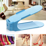 Multi Colored Stacking Shoe Organizer