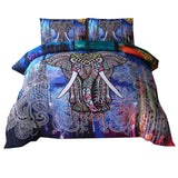 Elephant Fusion Pillow And Bed Cover Set - 7 Majestic Designs To Choose From!