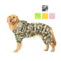 Large Dog Rain Coats - 4 Colors To Choose From!